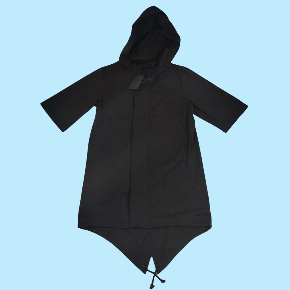 Black Scale Mens black Snap Button Shirt Jacket Men's S‎